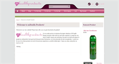 Desktop Screenshot of mhealthproducts.com